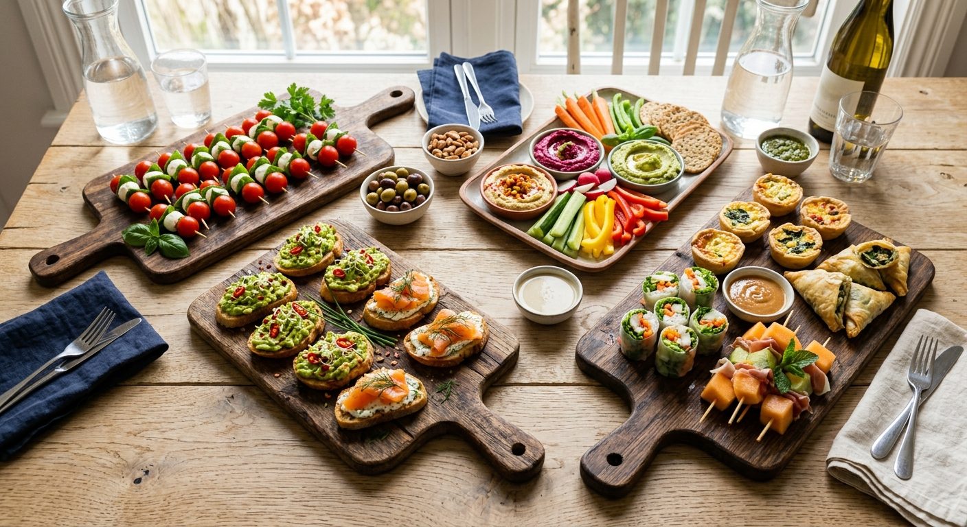 Menuplanlægning til festen – fra appetizers til dessert